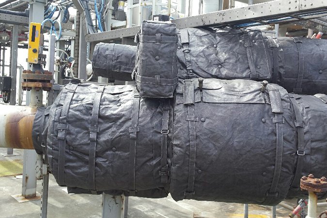 Fireproof insulation outdoor